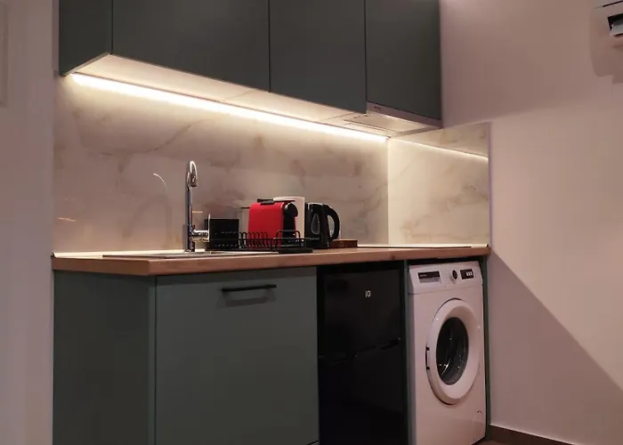 Apartment Meteora Gold And Glass Loft *